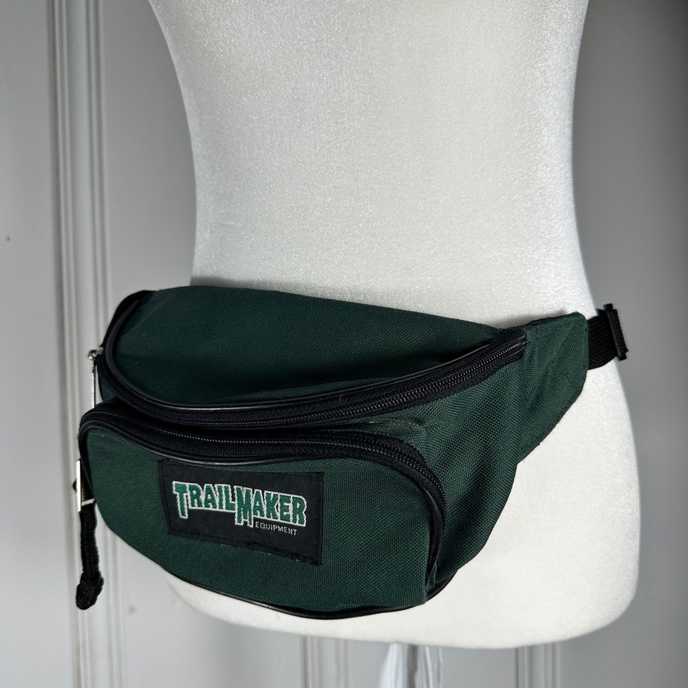 Trailmaker Fanny Pack Unisex OS Forest Green Good Canvas Waist Bag Hiking Travel